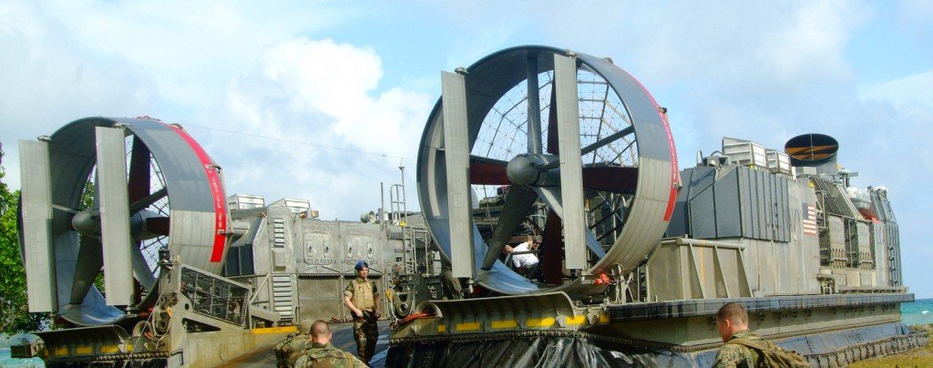 Rudders & Propellers of Hovercraft. source:- http://www.navy.mil/management/photodb/photos/060303-N-4772B-165.jpg