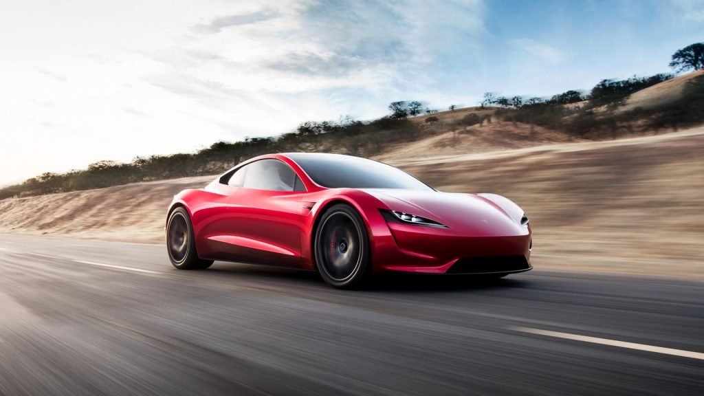 Tesla 2nd generation roadster with top speed over 400+ km/h