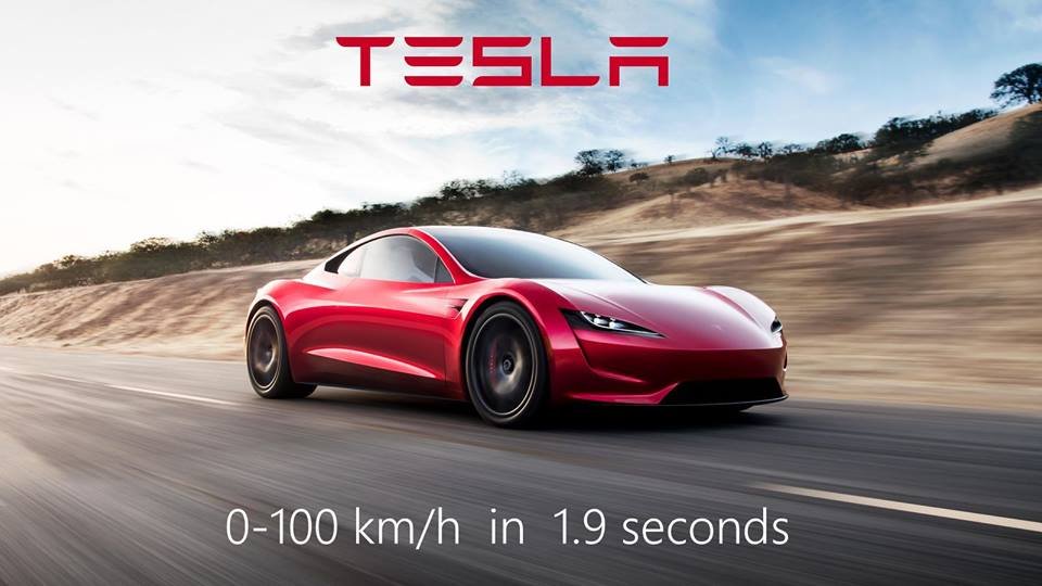 The new Tesla Roadster 2020