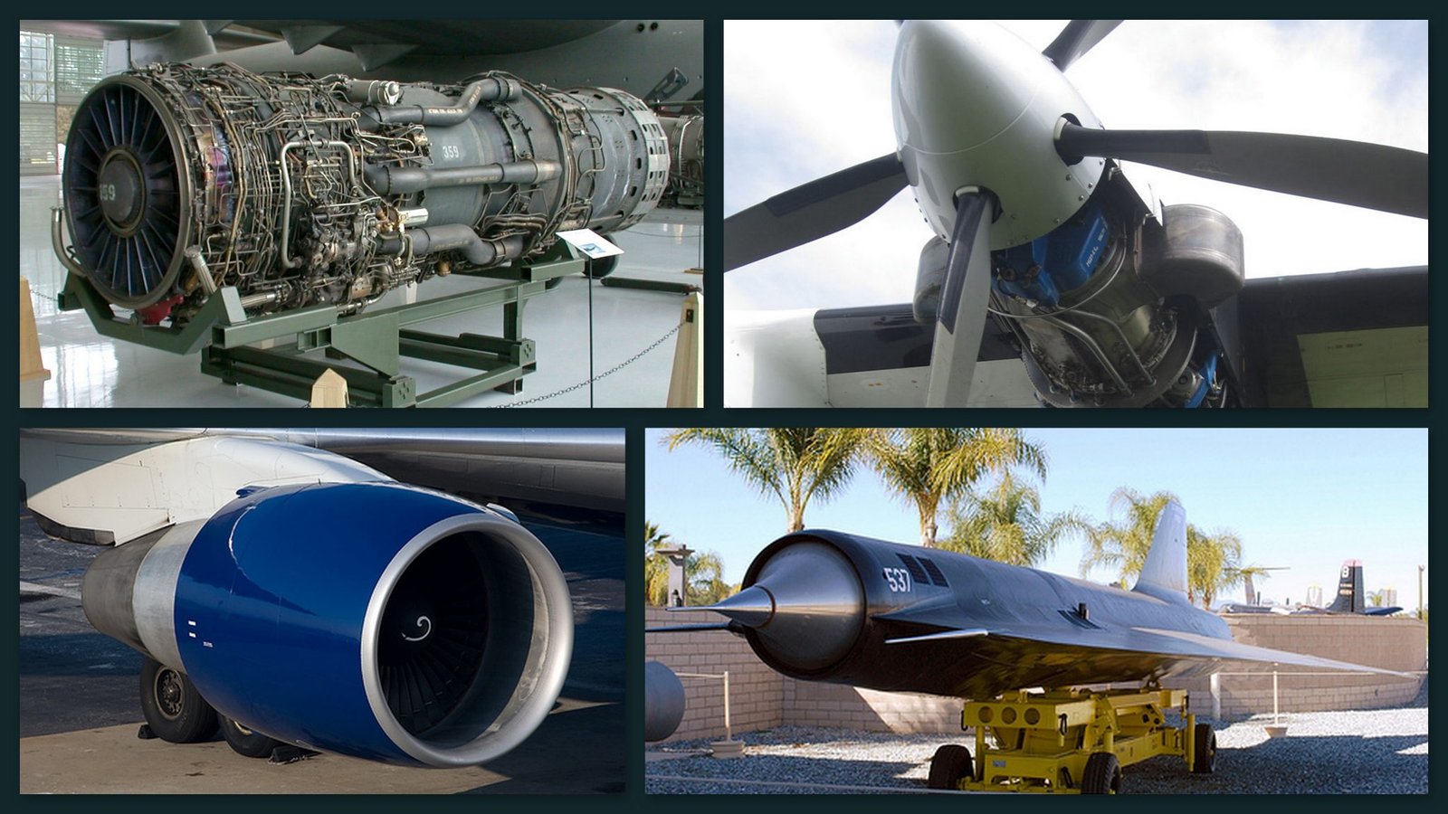 types of jet engines compared