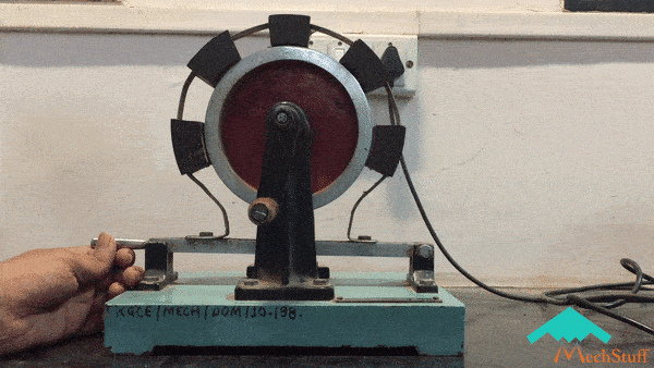 Animation of band and block brake system